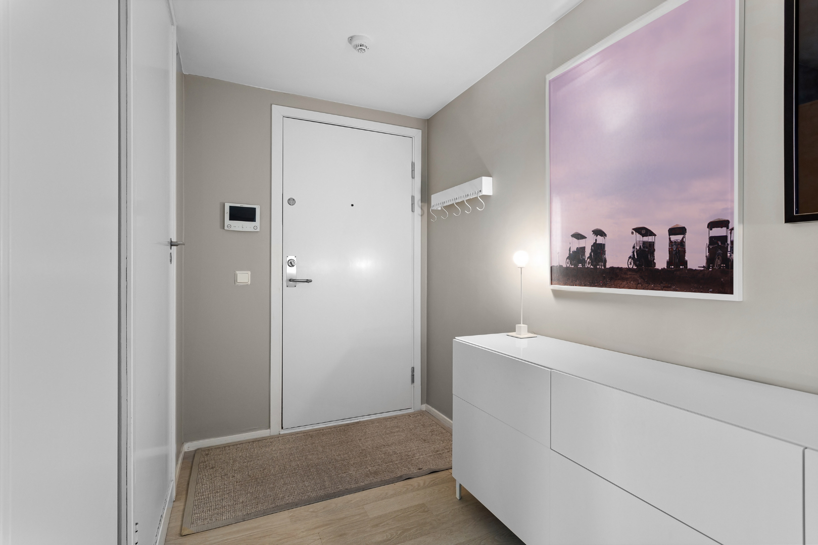 Journey in Pink Hues original abstract contextualised office art modern decor photo print by Blair Montague Drake